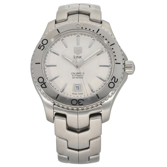 Tag Heuer Link WJ201B 42mm Stainless Steel Watch