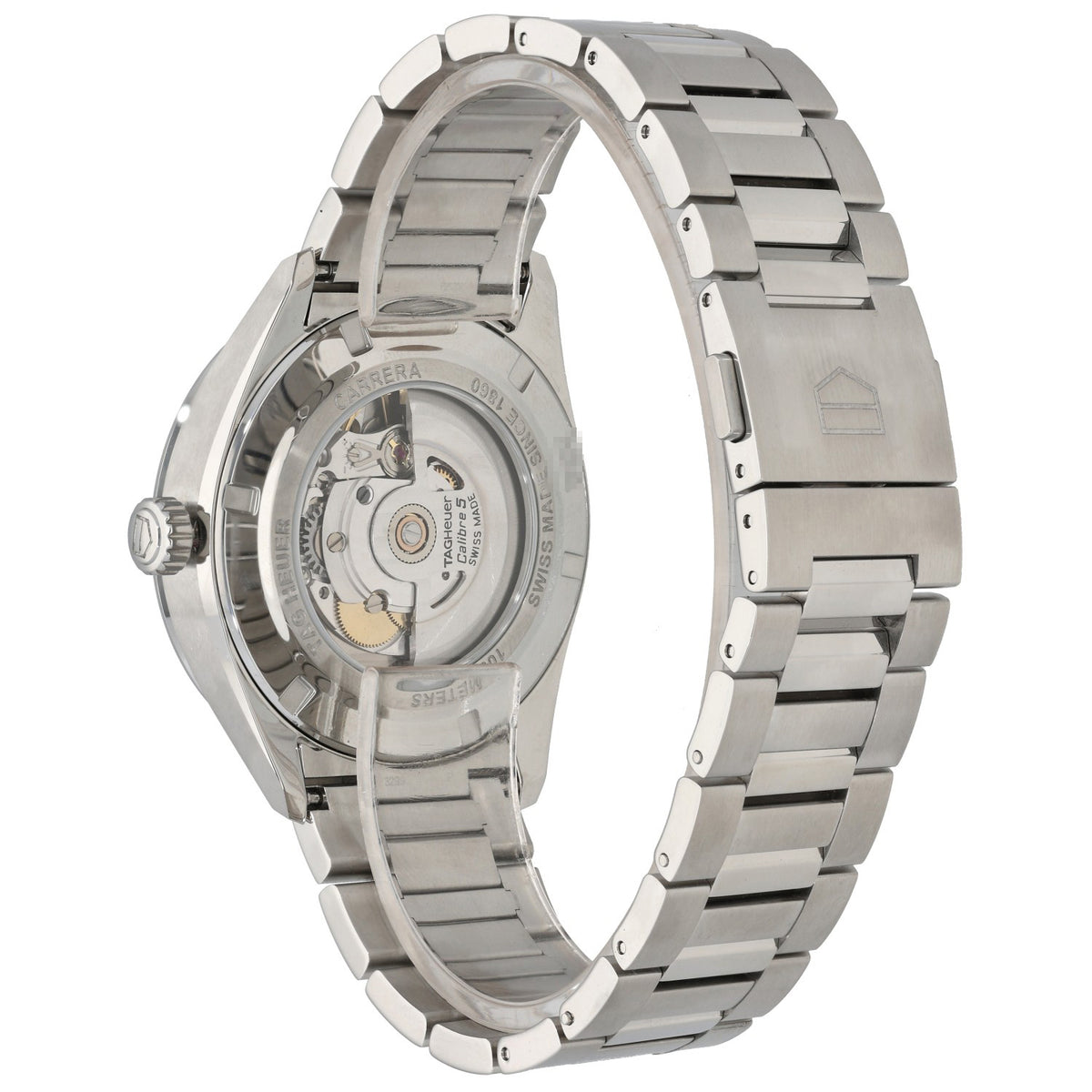 Tag Heuer Carrera WBN2013 41mm Stainless Steel Watch