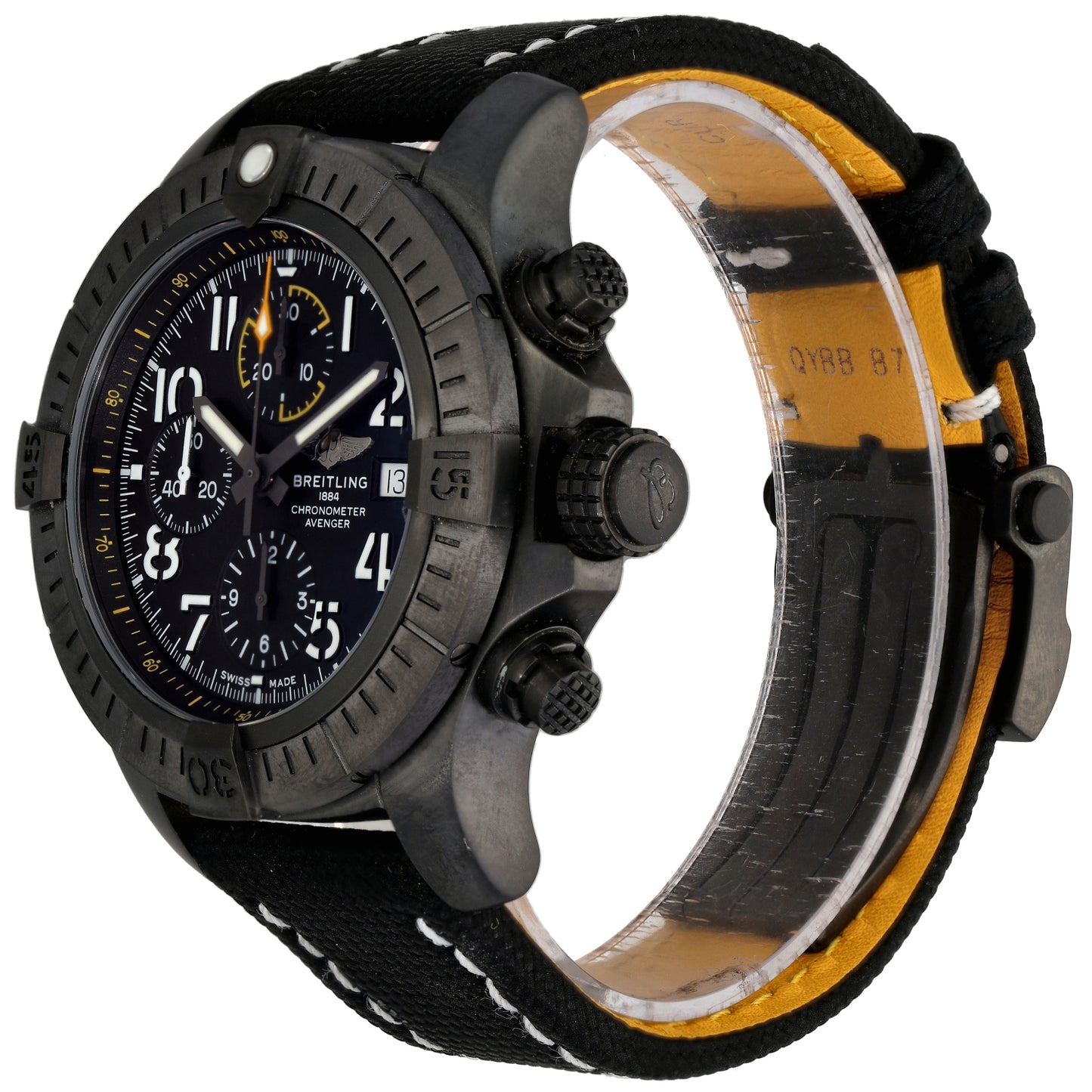 Breitling Avenger V13317 45mm DLC Titanium Watch