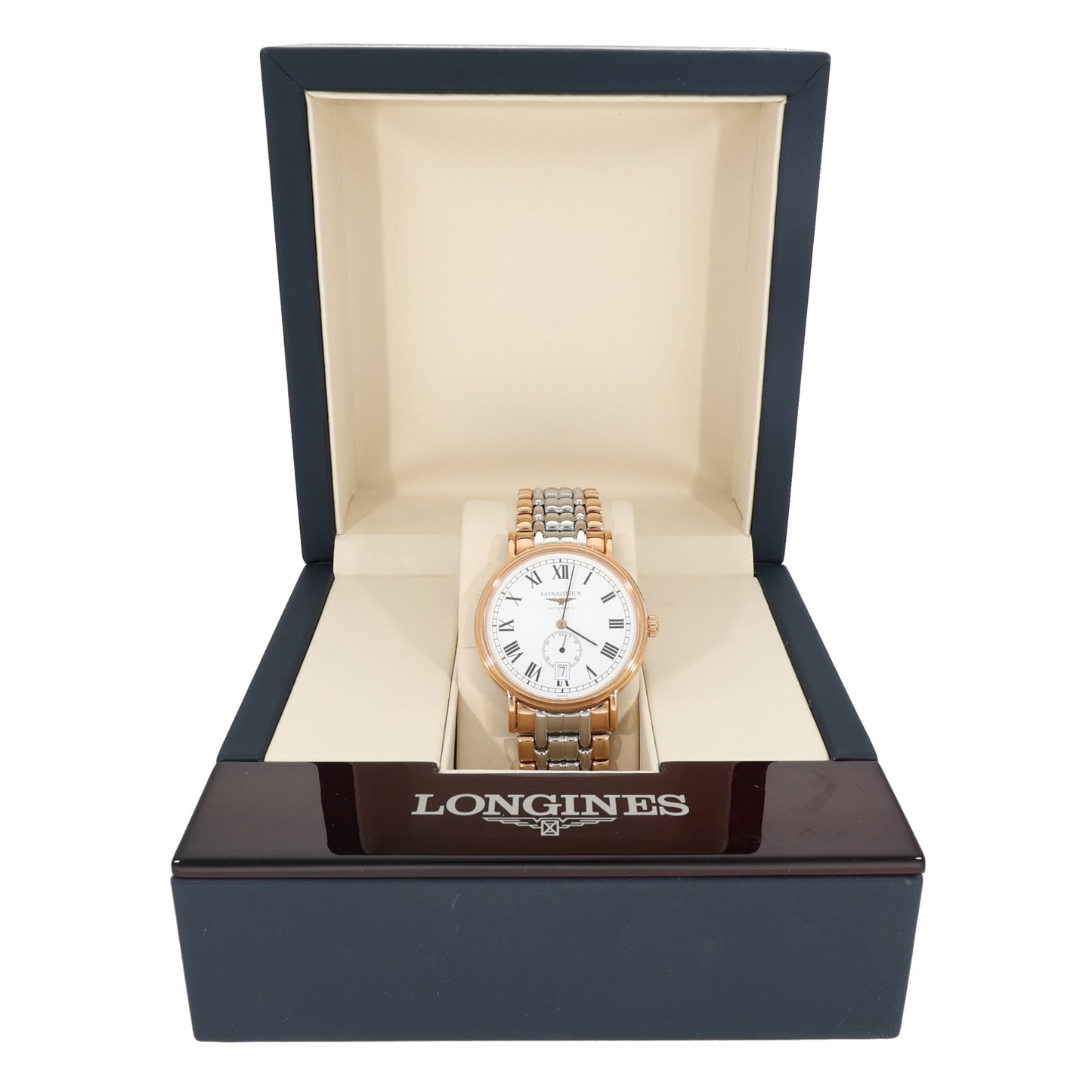 Longines Presence L4.805.1 39mm Bi-Colour Watch