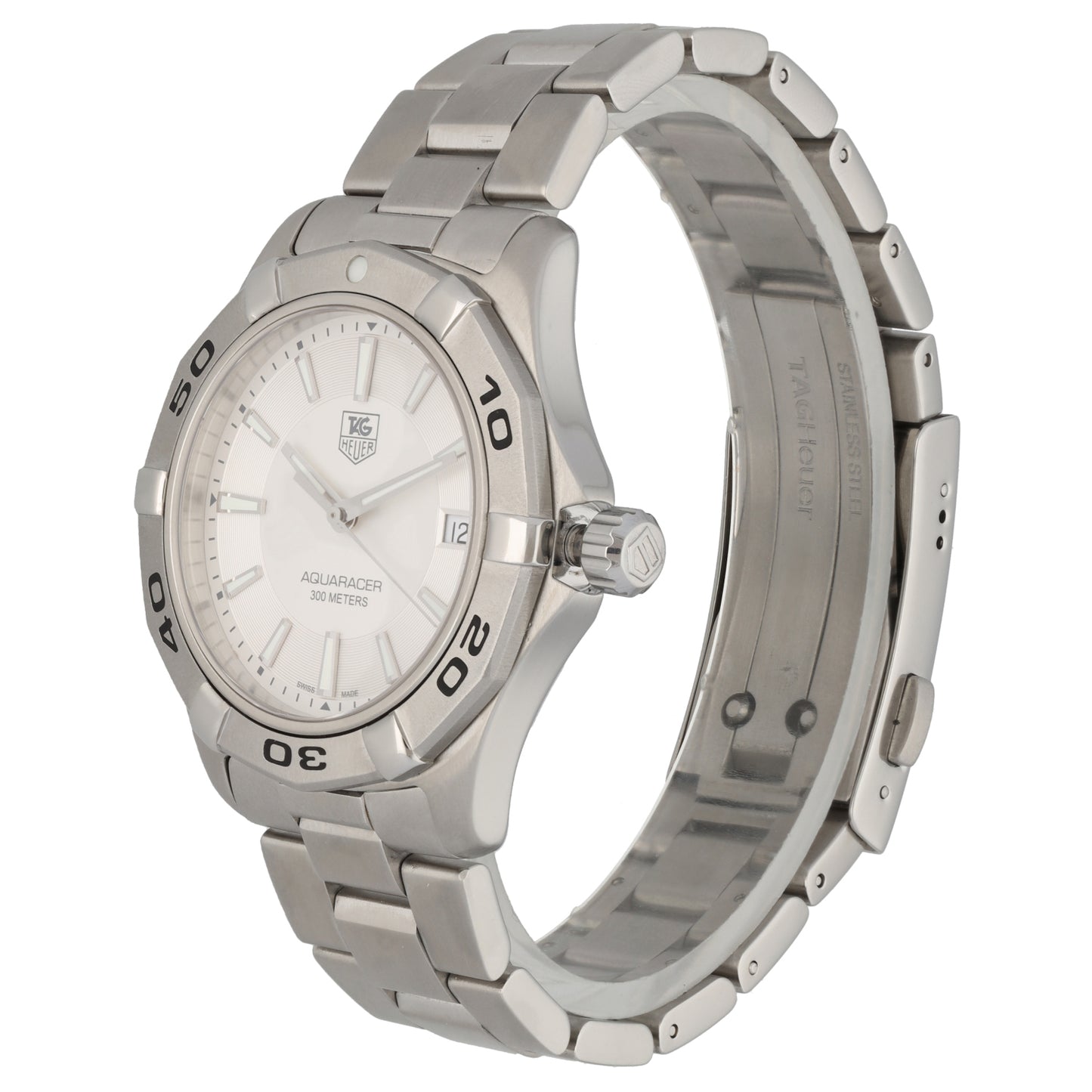 Tag Heuer Aquaracer WAP1111 39mm Stainless Steel Watch