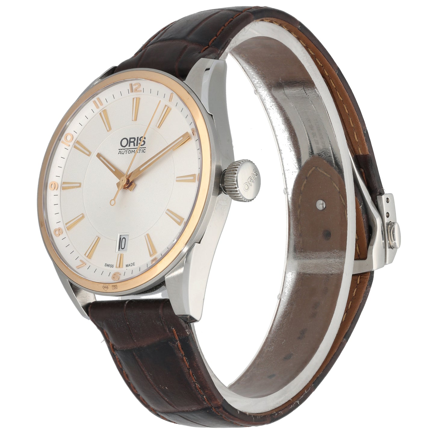 Oris Artix Date 7713 39mm Stainless Steel Watch