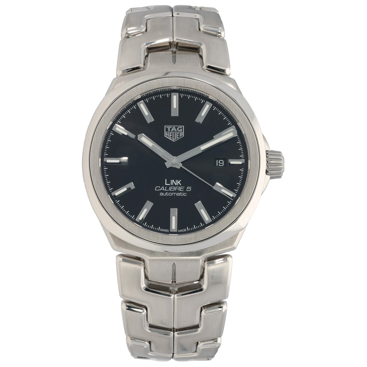 Tag Heuer Link Date WBC2110 40mm Stainless Steel Watch