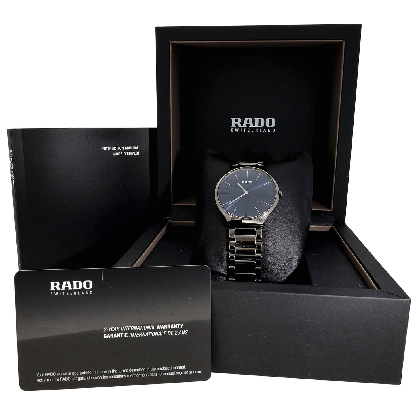 Rado True 140.0955.3 38mm Ceramic Watch