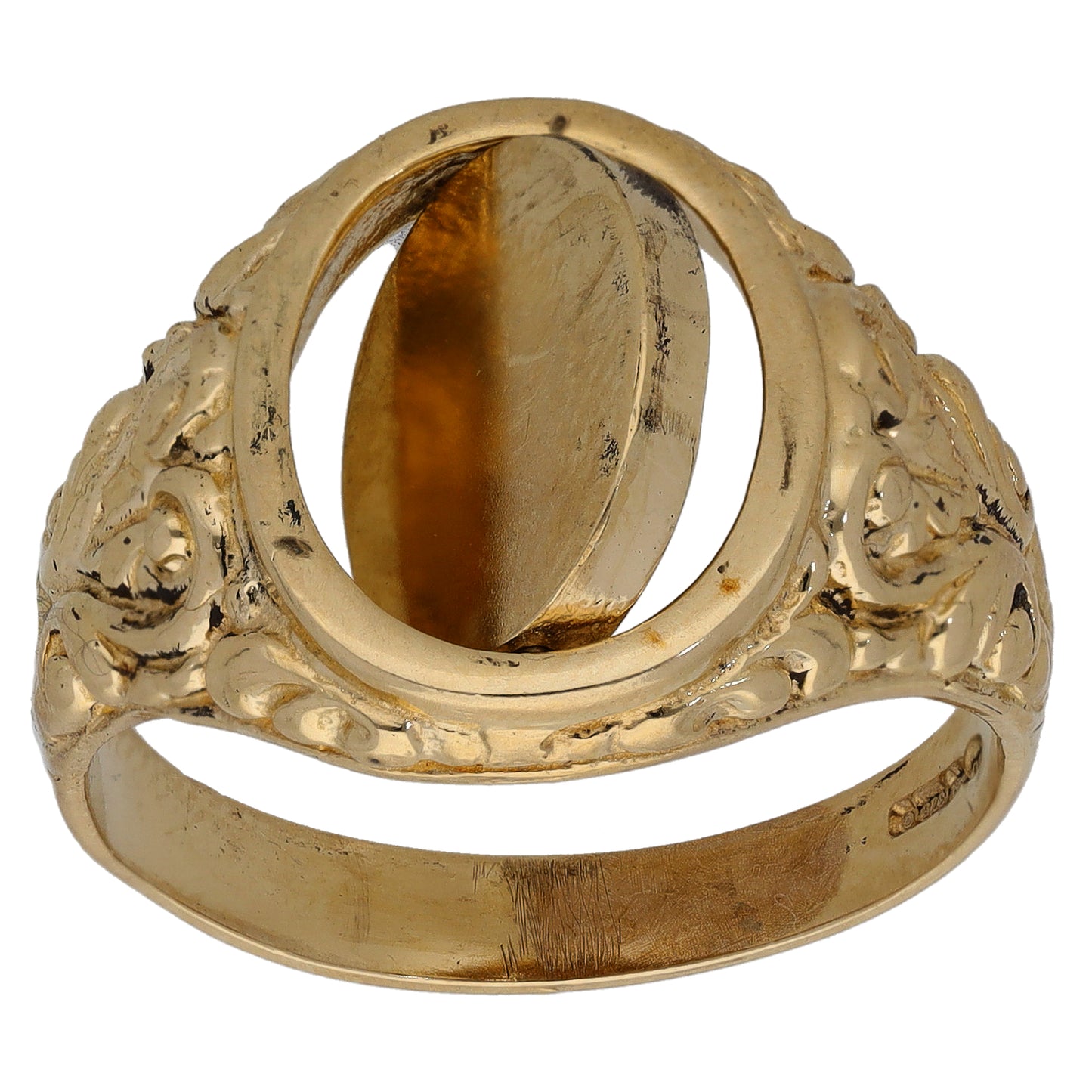 9ct Gold Masonic Ring Size W