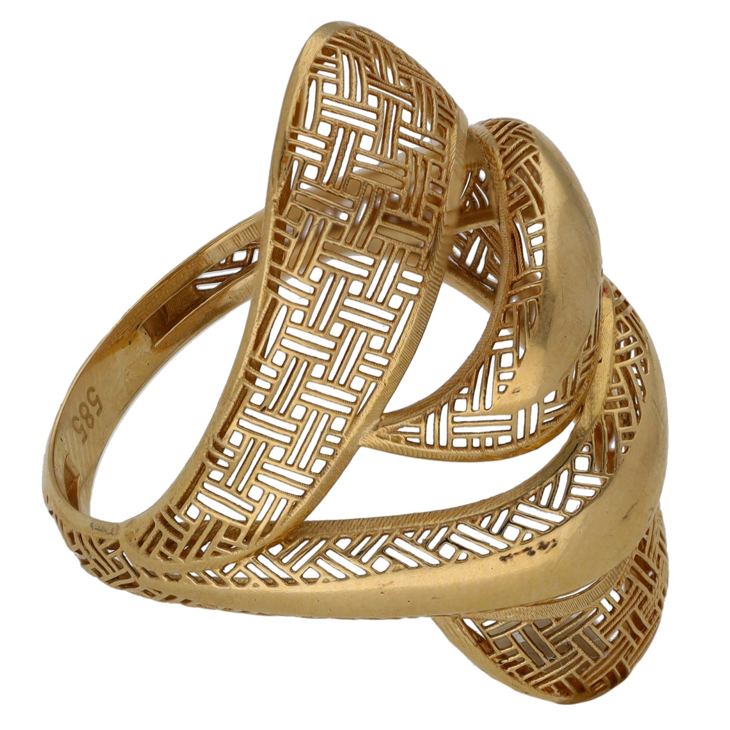 14ct Gold Dress/Cocktail Ring Size Q