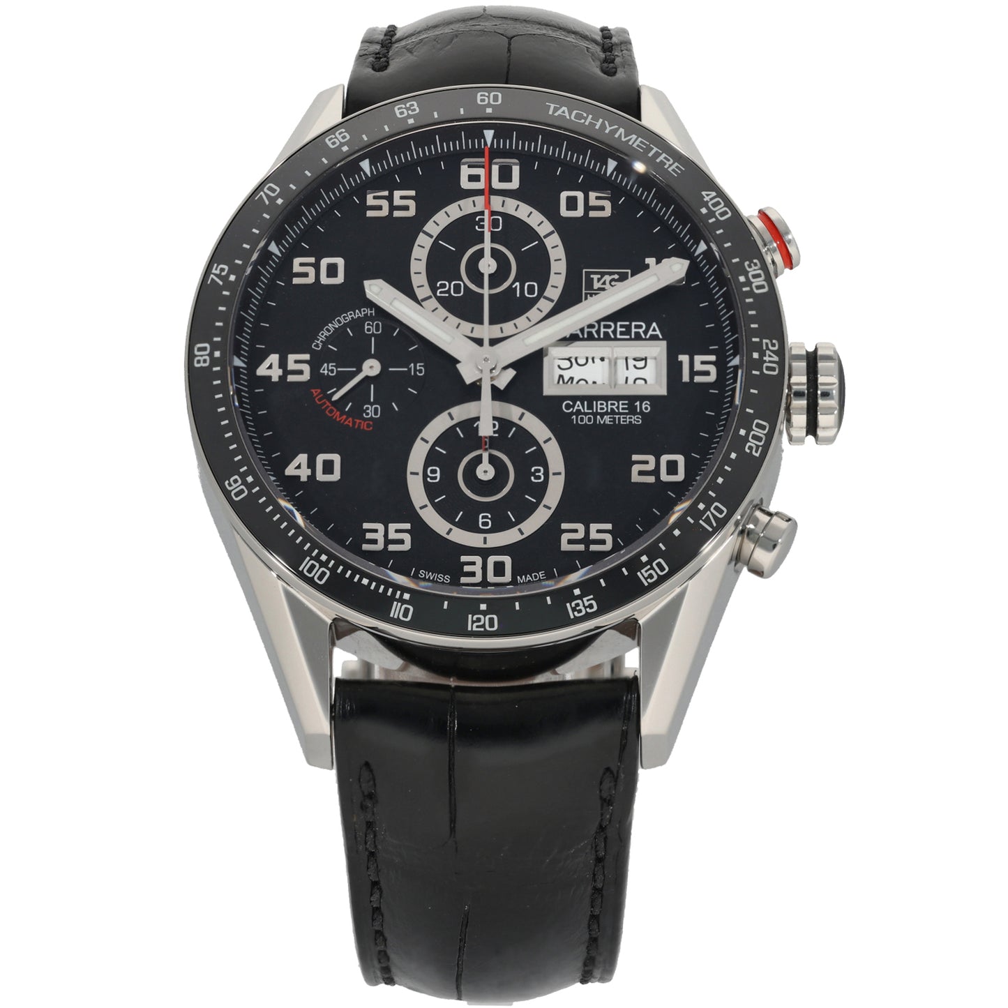 Tag Heuer Carrera CV2A1R 44mm Stainless Steel Watch