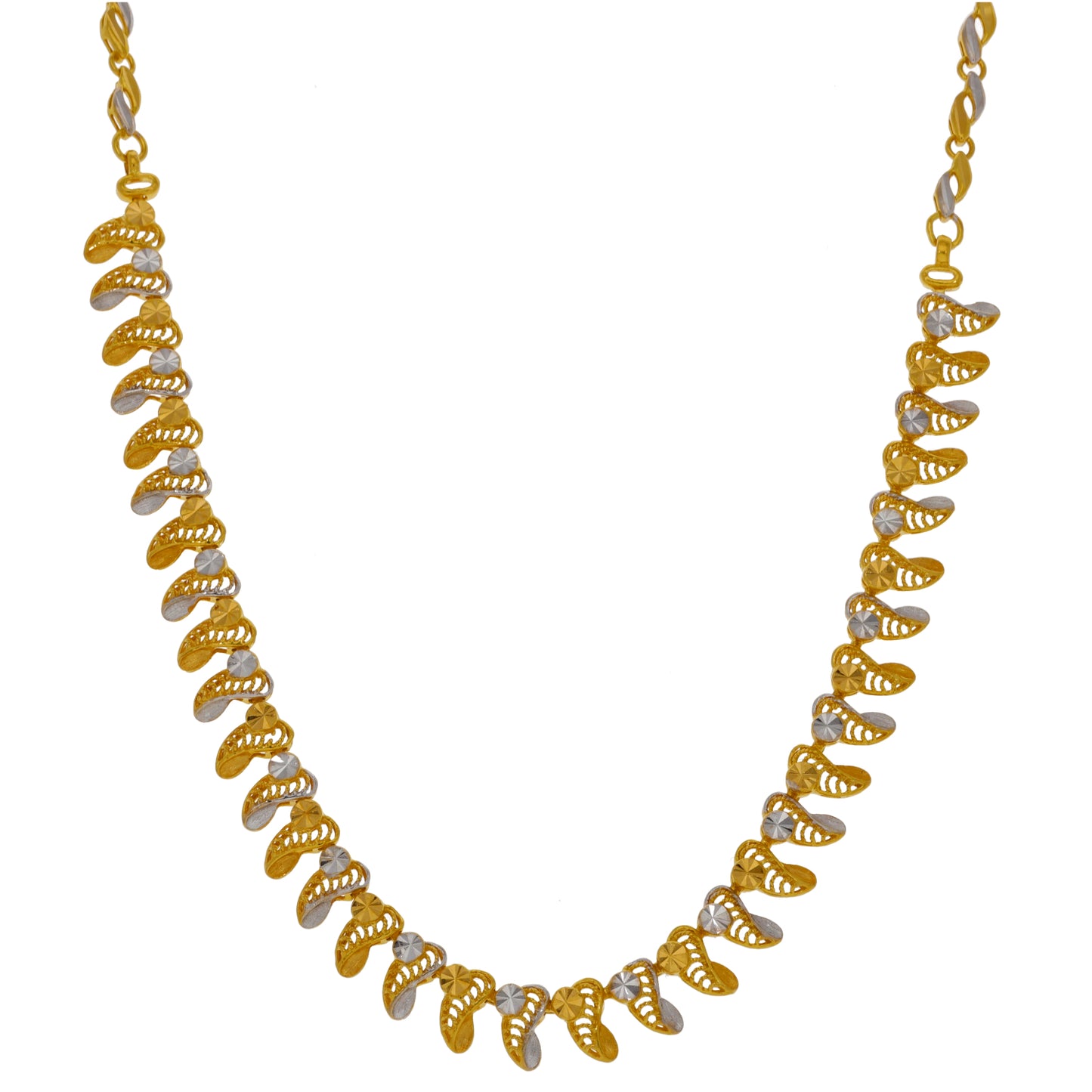 22ct Gold Fancy Necklace 16"