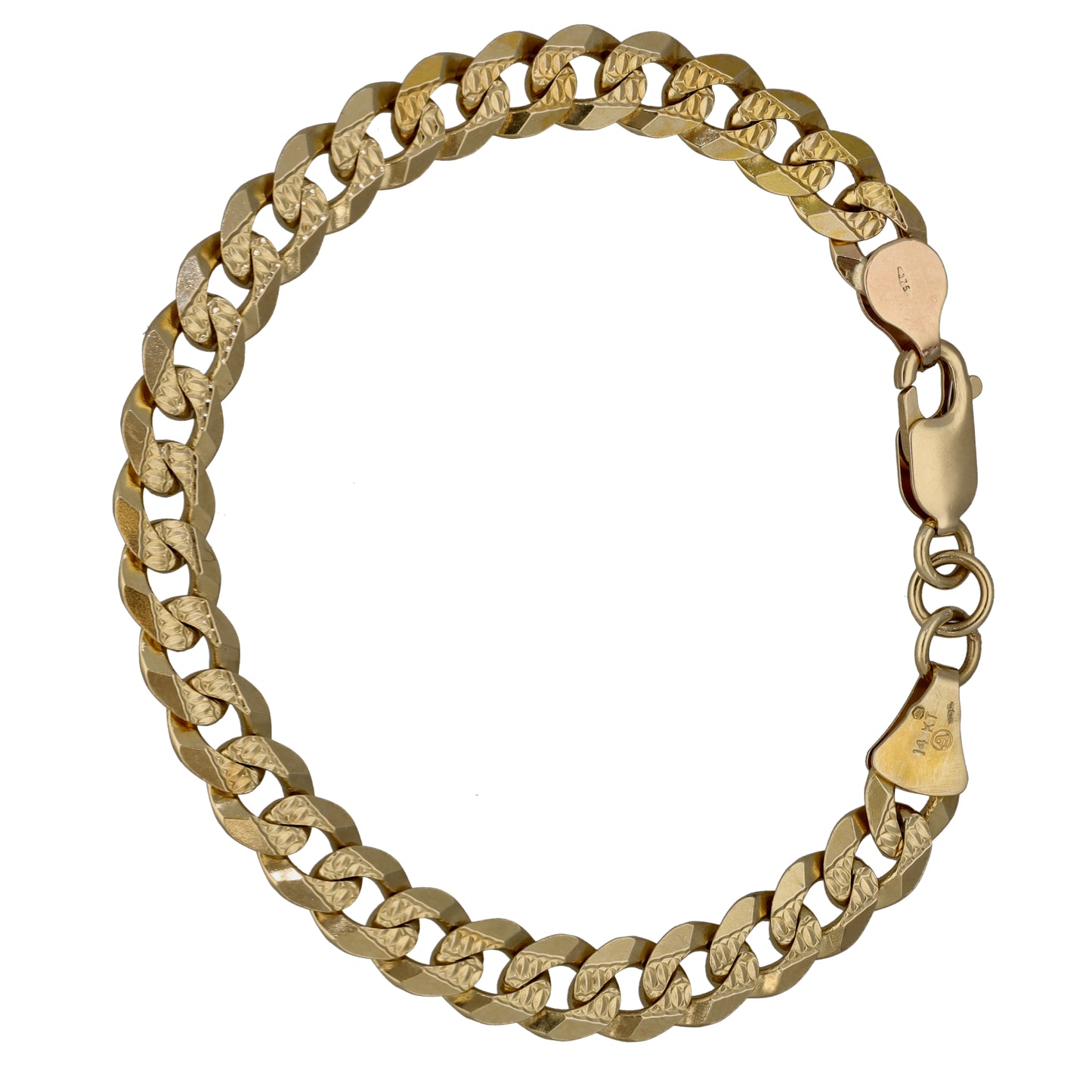 9ct Gold Curb Bracelet