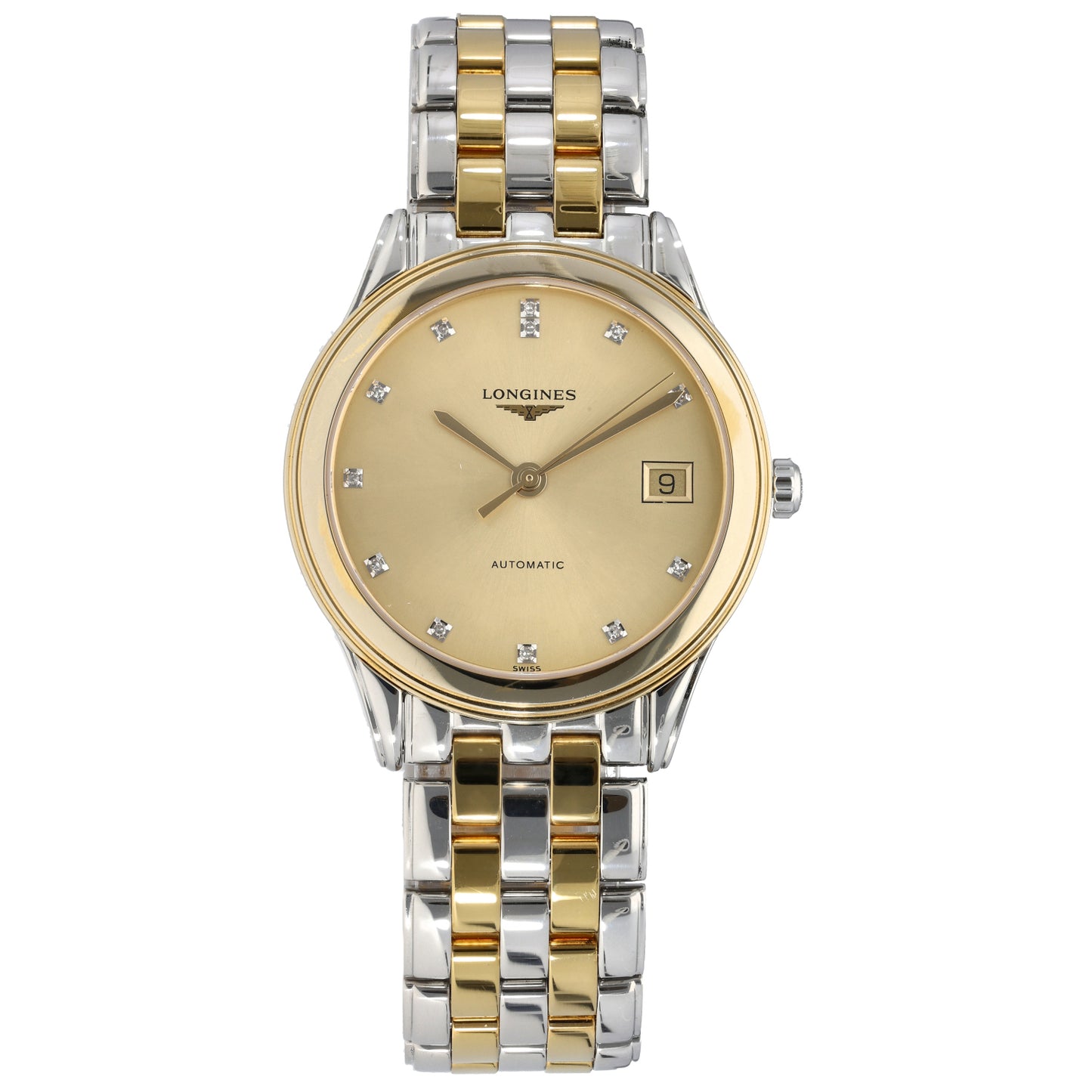 Longines Flagship L4.774.3 35.5mm Bi-Colour Watch