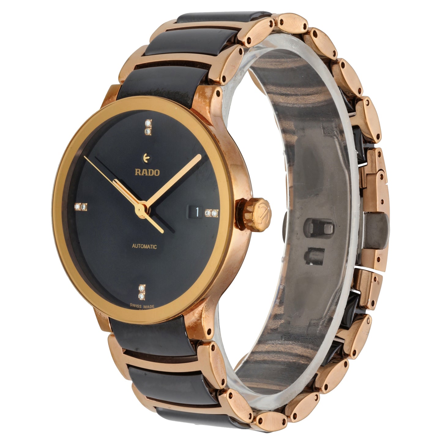 Rado Centrix 763.0036.3 39mm Bi-Colour Watch