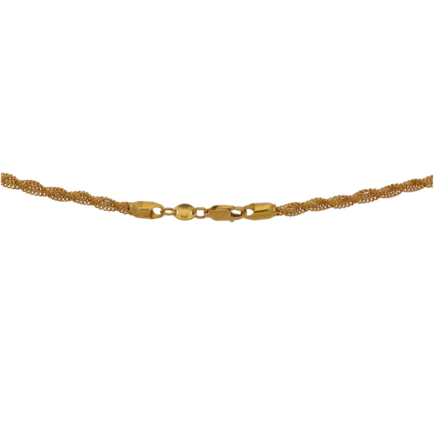 22ct Gold Rope Chain 18"
