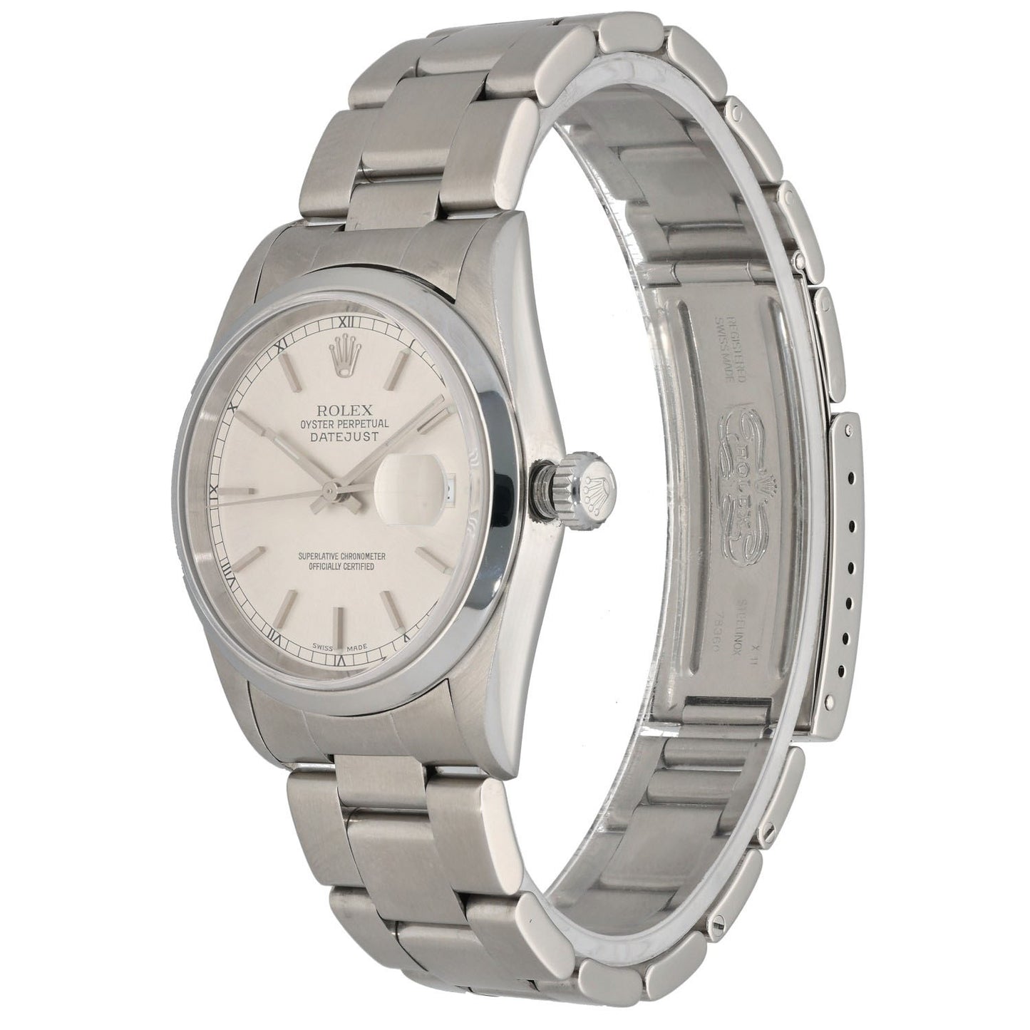 Rolex Datejust 16200 36mm Stainless Steel Watch
