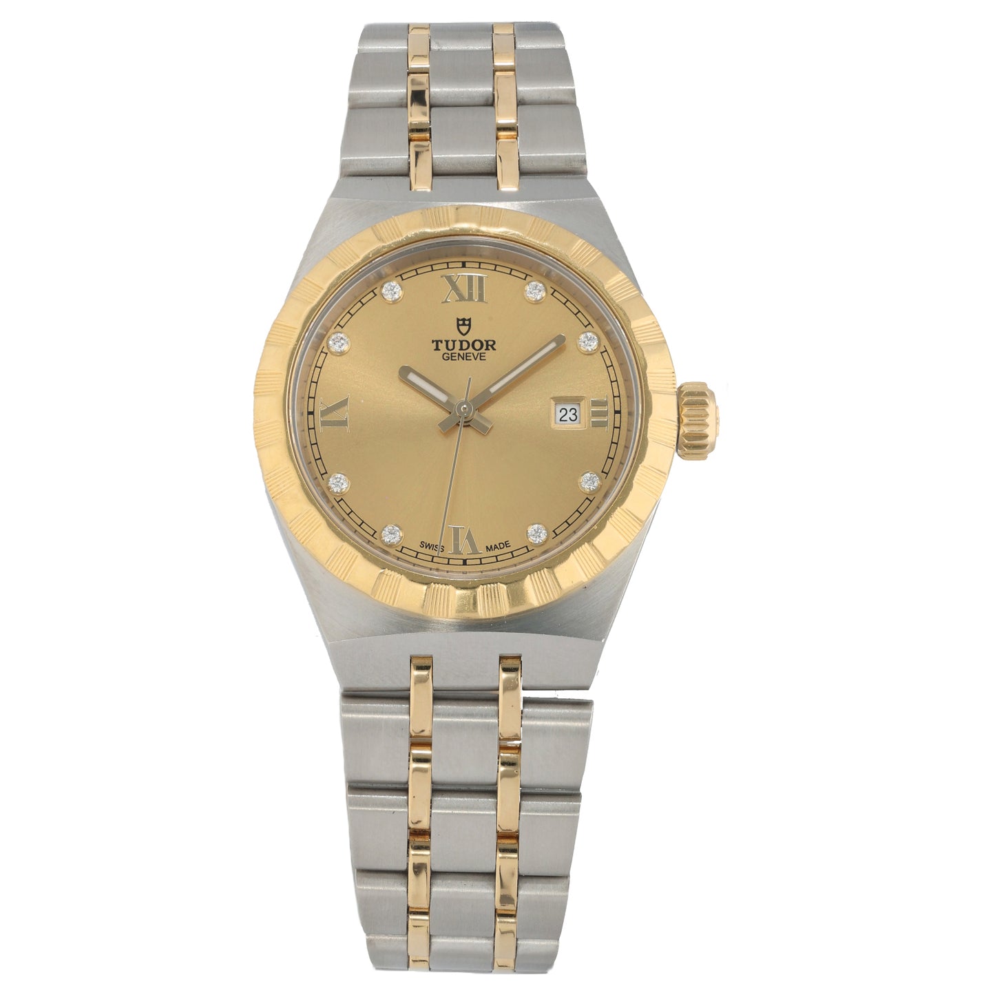 Tudor Royal 28303 28mm Bi-Colour Watch