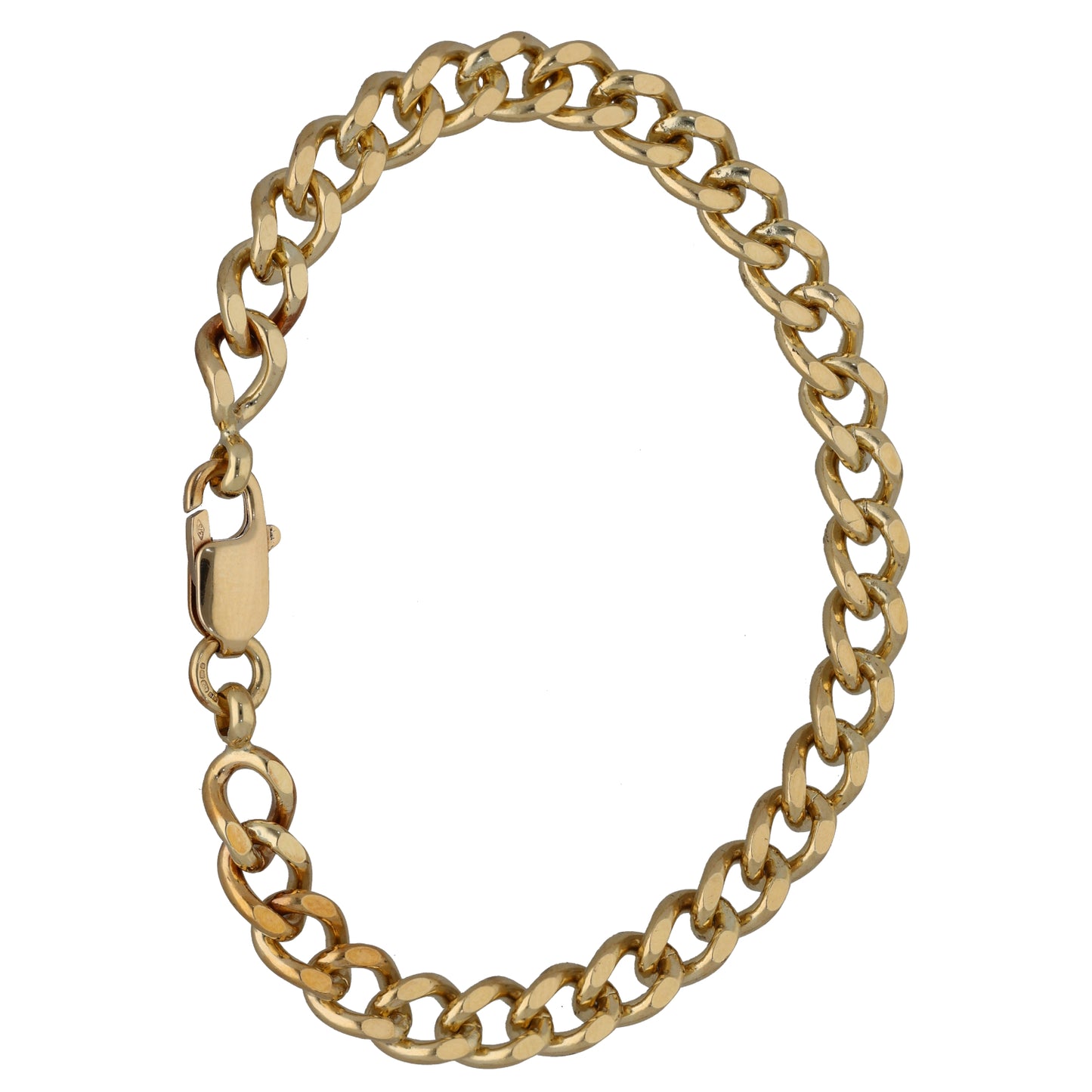 9ct Gold Curb Bracelet