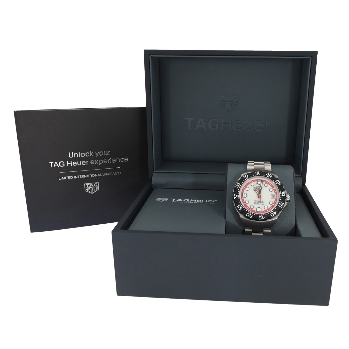 Tag Heuer Formula 1 Solargraph WBY1111 38mm Stainless Steel Watch