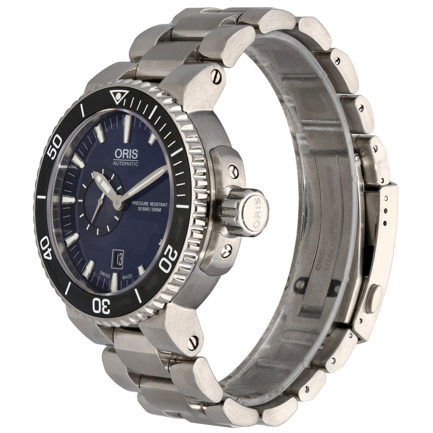 Oris Aquis 7673 46mm Stainless Steel Watch