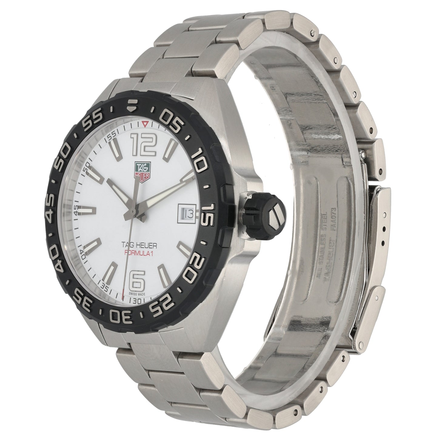 Tag Heuer Formula 1 WAZ1111 41mm Stainless Steel Watch