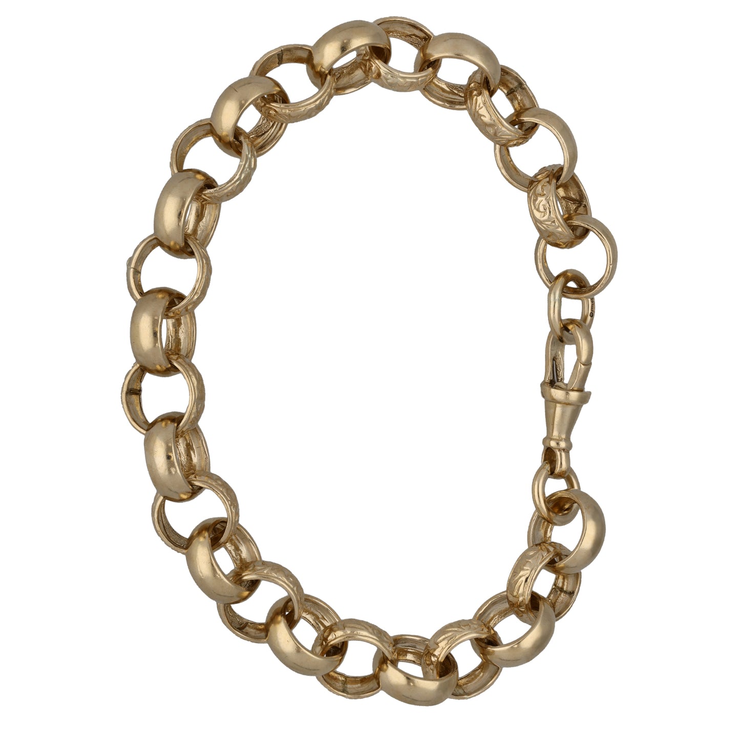 9ct Gold Belcher Bracelet