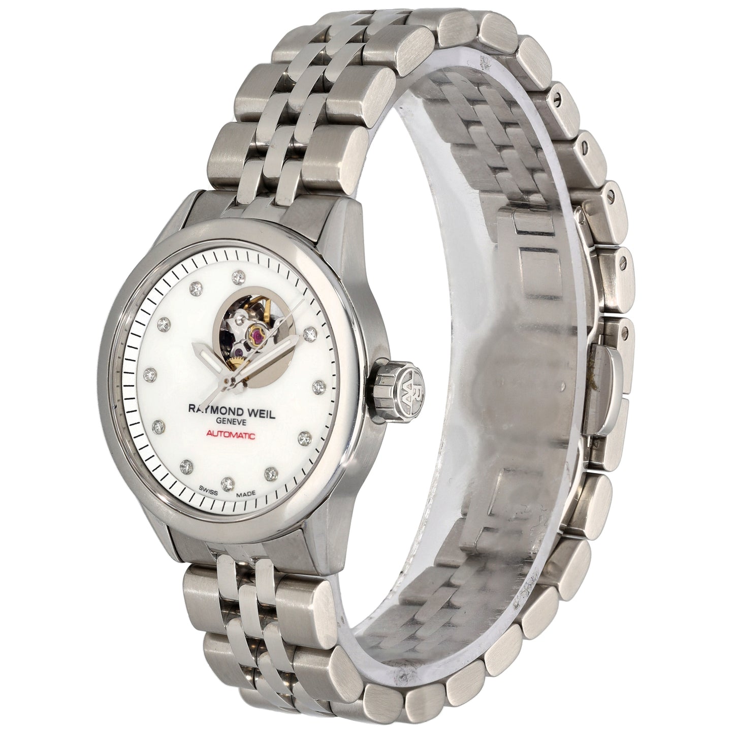 Raymond Weil Freelancer 2410 30mm Stainless Steel Watch
