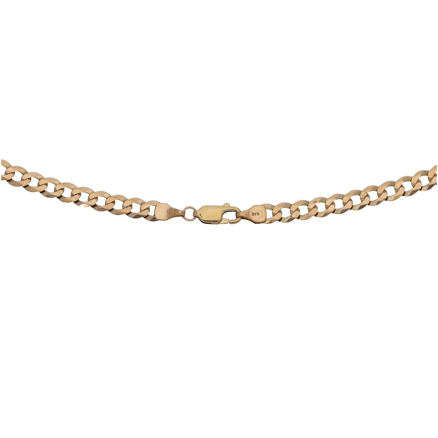 9ct Gold Curb Chain 20"