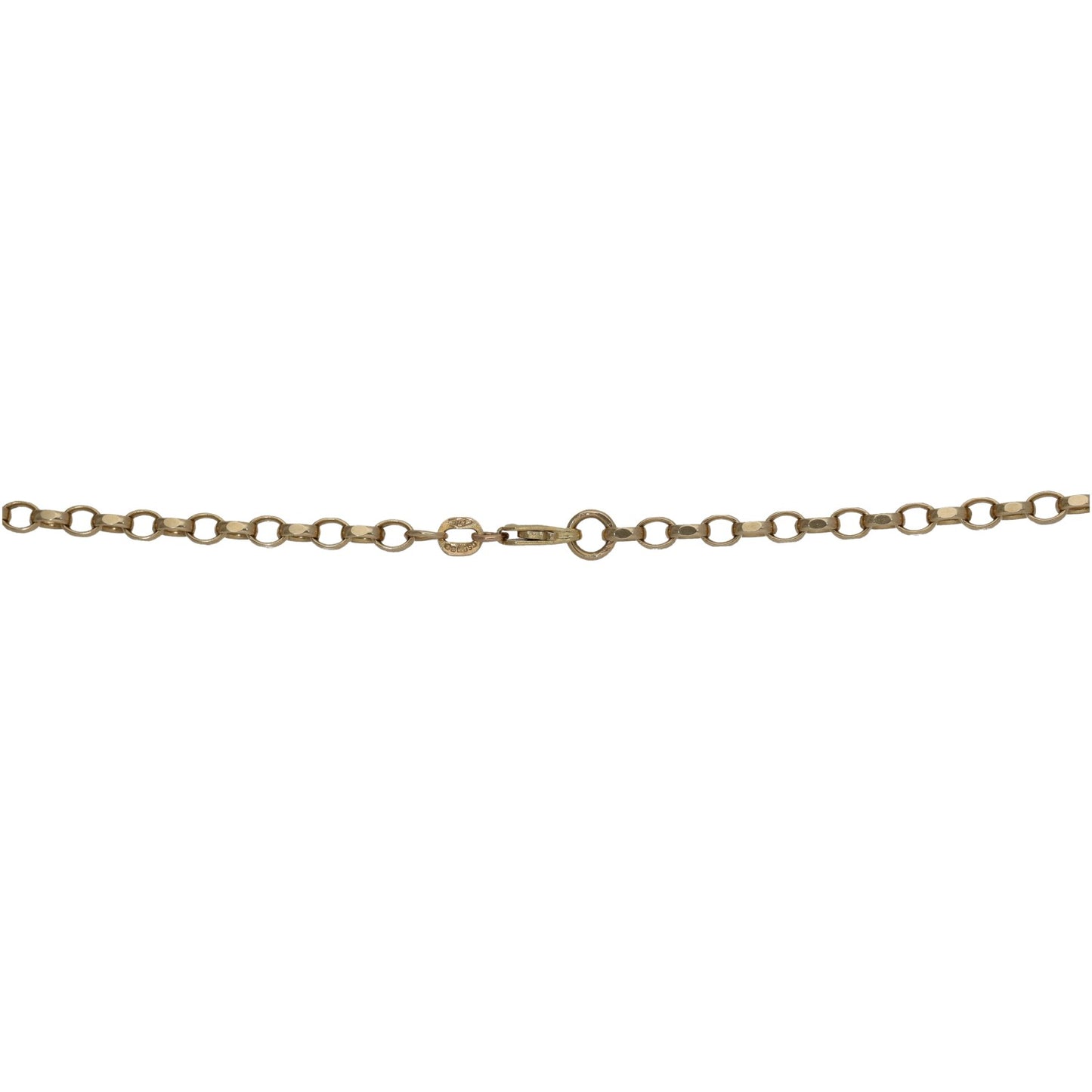 9ct Gold Belcher Chain 16"