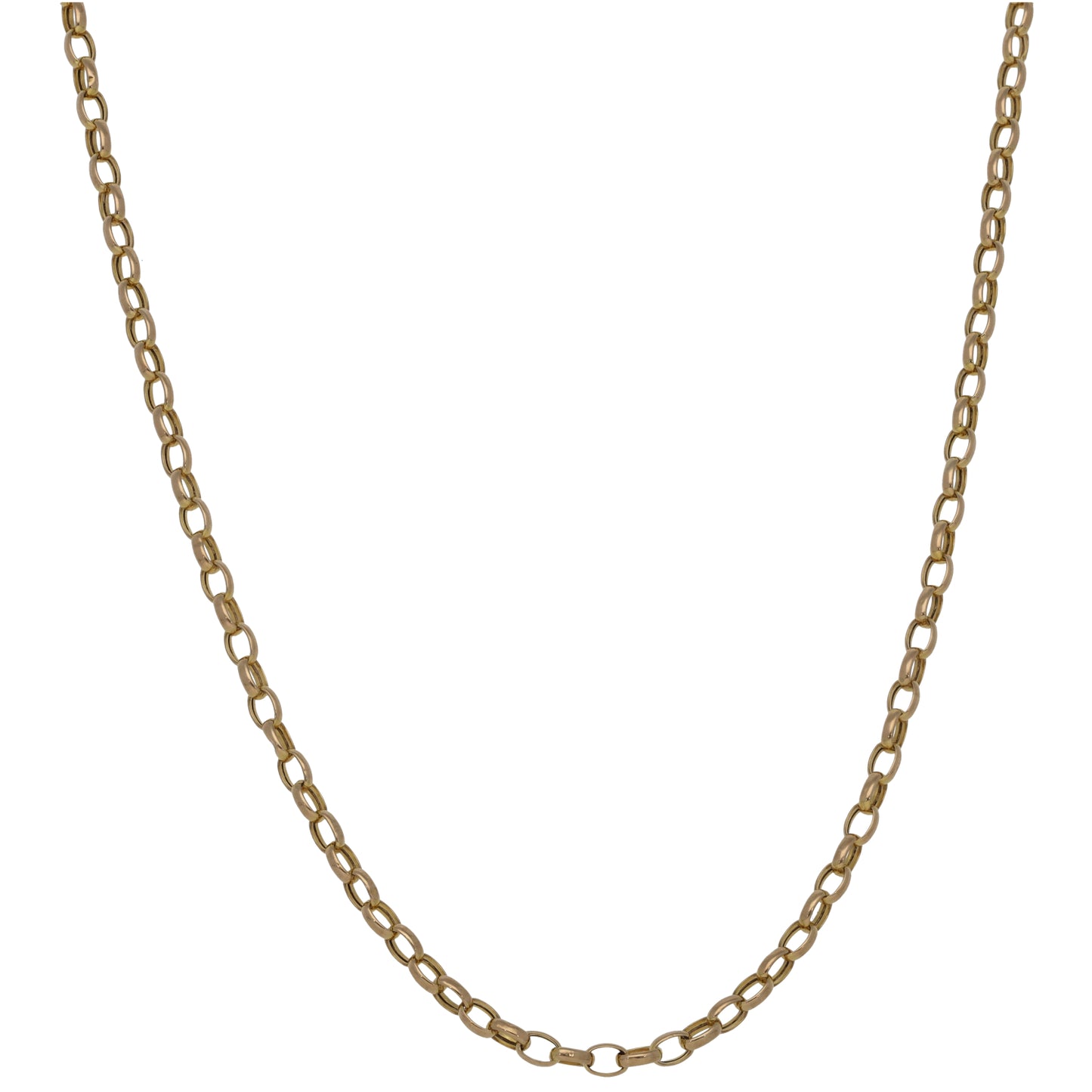 9ct Gold Belcher Chain 20"