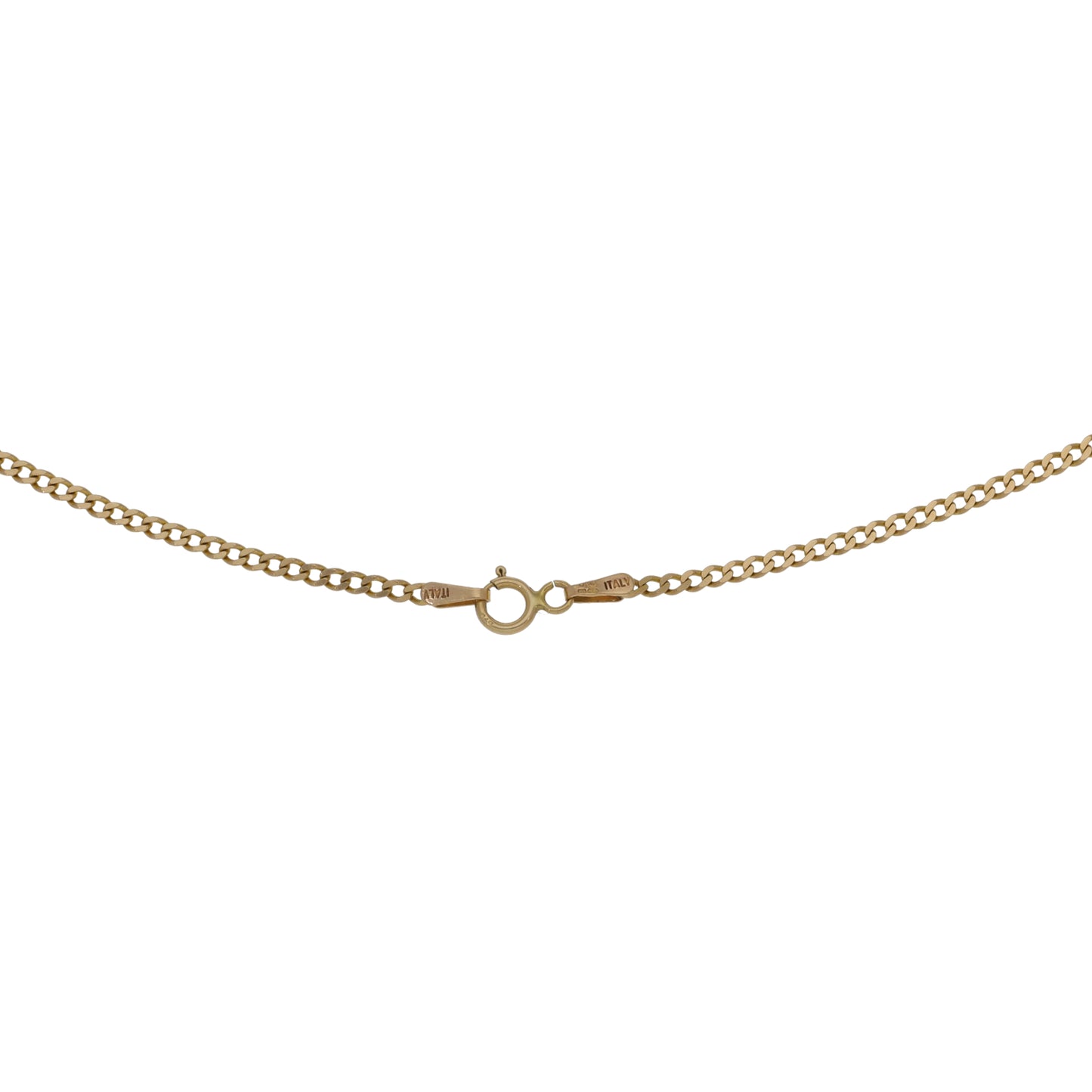 9ct Gold Curb Chain 20"