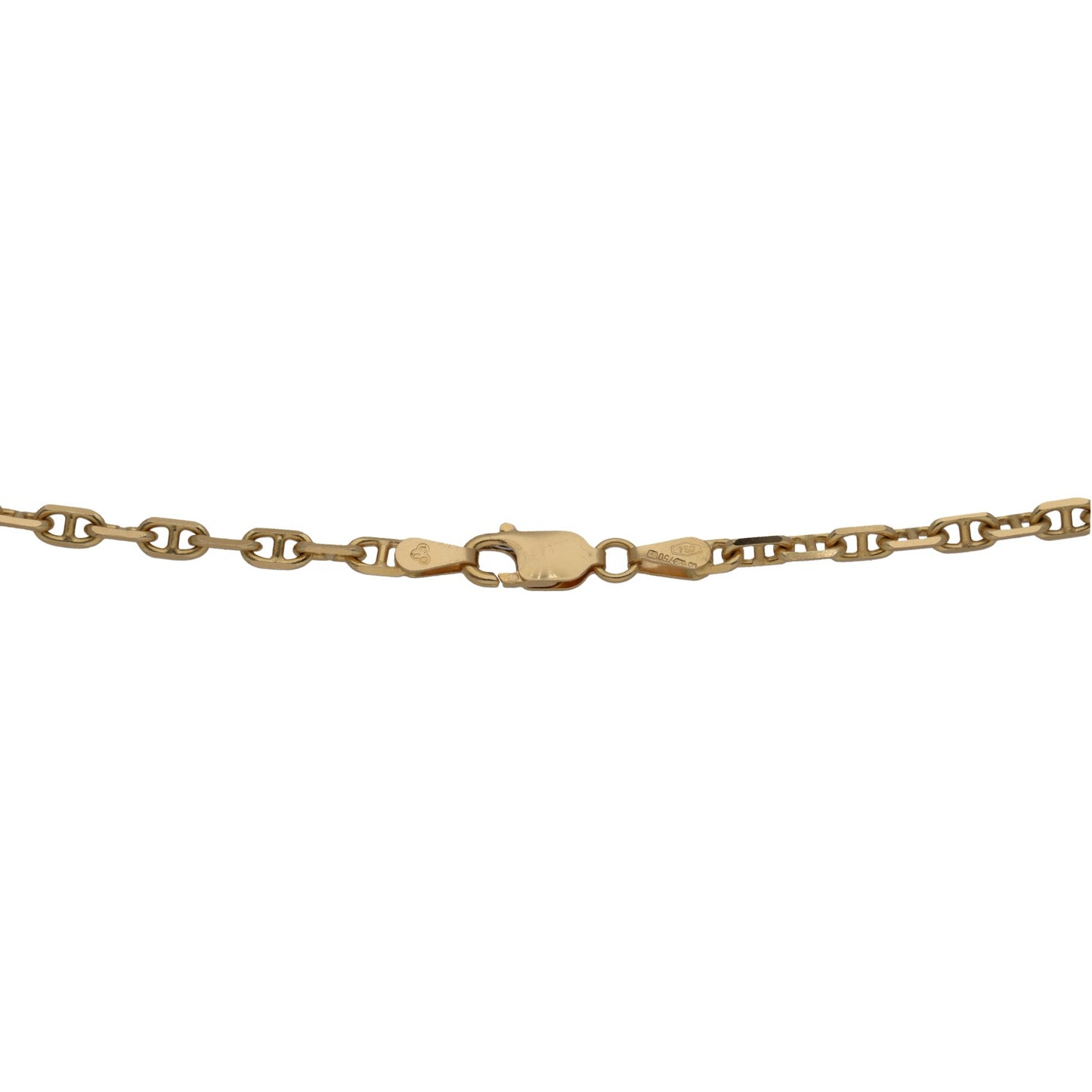 9ct Gold Anchor Chain 18"