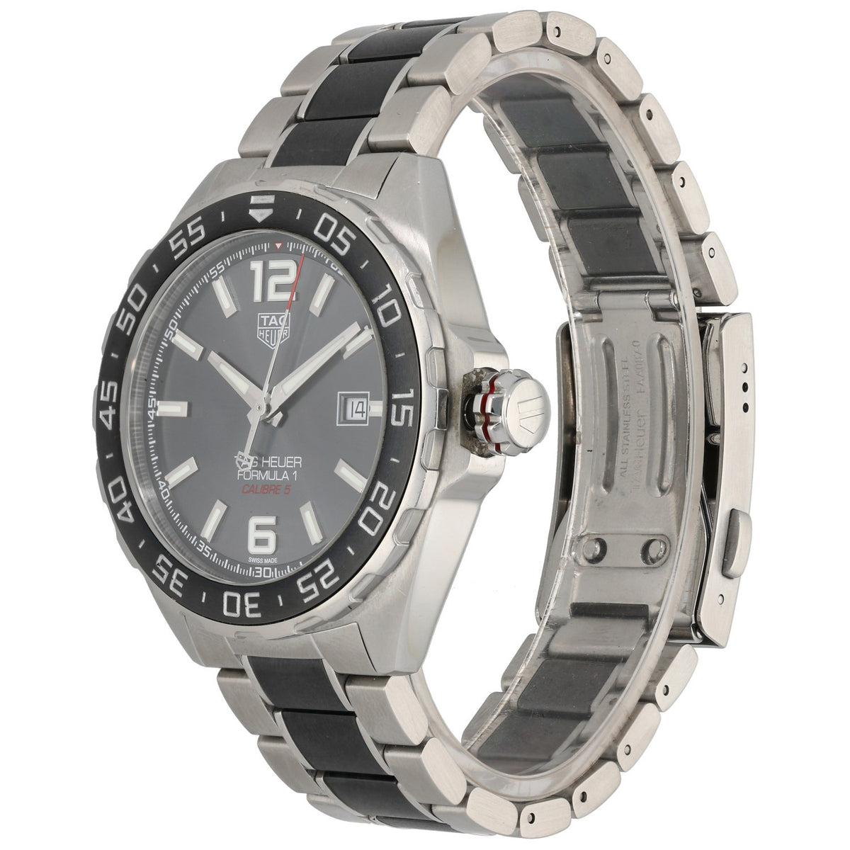 Tag Heuer Formula 1 WAZ2011-0 43mm Stainless Steel Watch