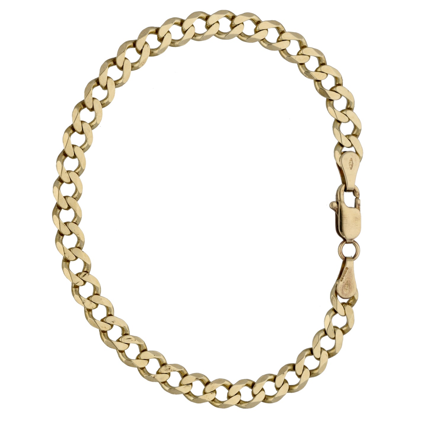 9ct Gold Curb Bracelet