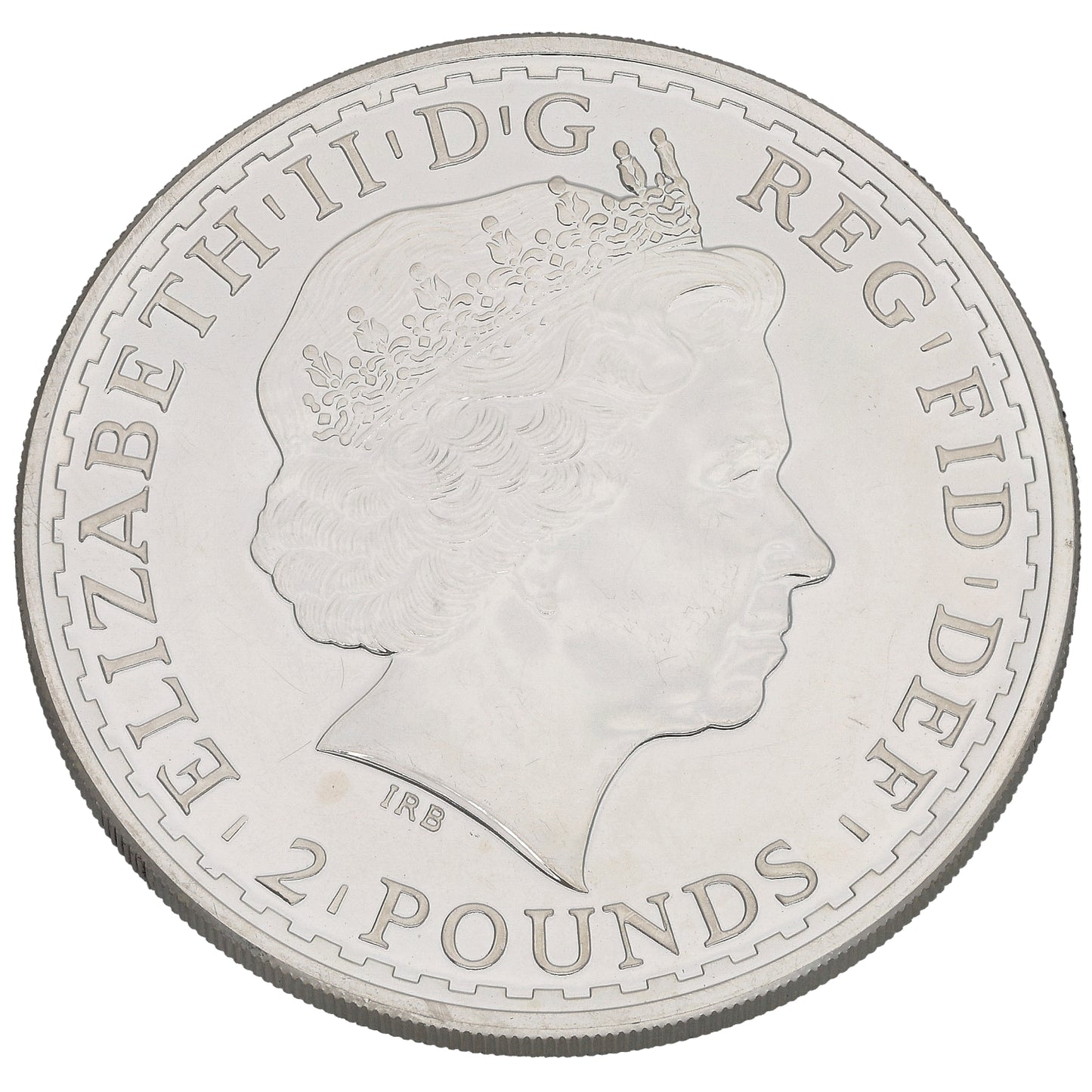 Fine Silver Queen Elizabeth II 1 OZ Britannia Coin 2013