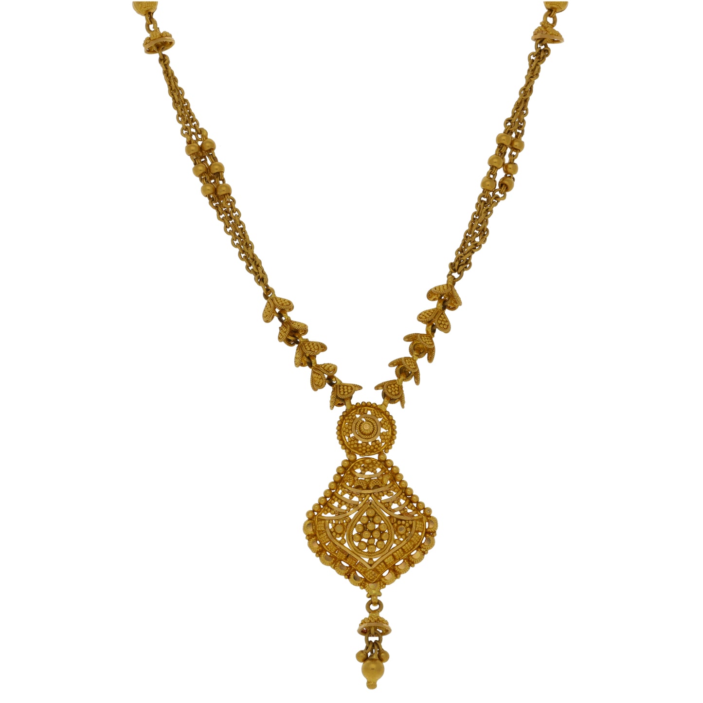 22ct Gold Fancy Necklace 18"