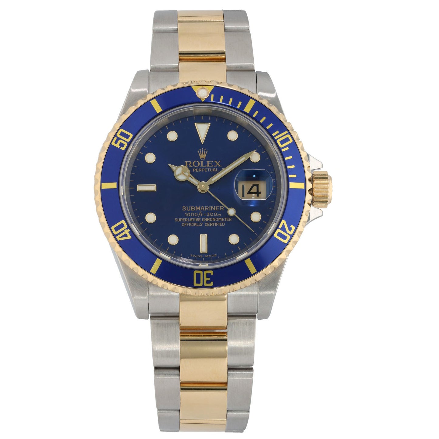 Rolex Submariner 16613 40mm Bi-Colour Watch