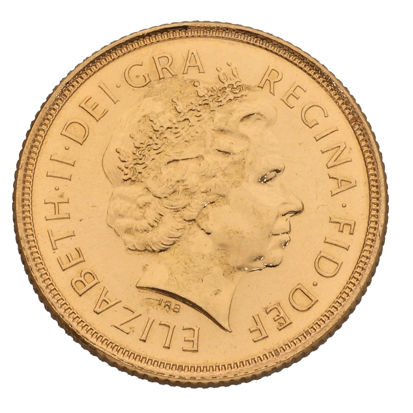 22ct Gold Queen Elizabeth II Full Sovereign Coin 2004