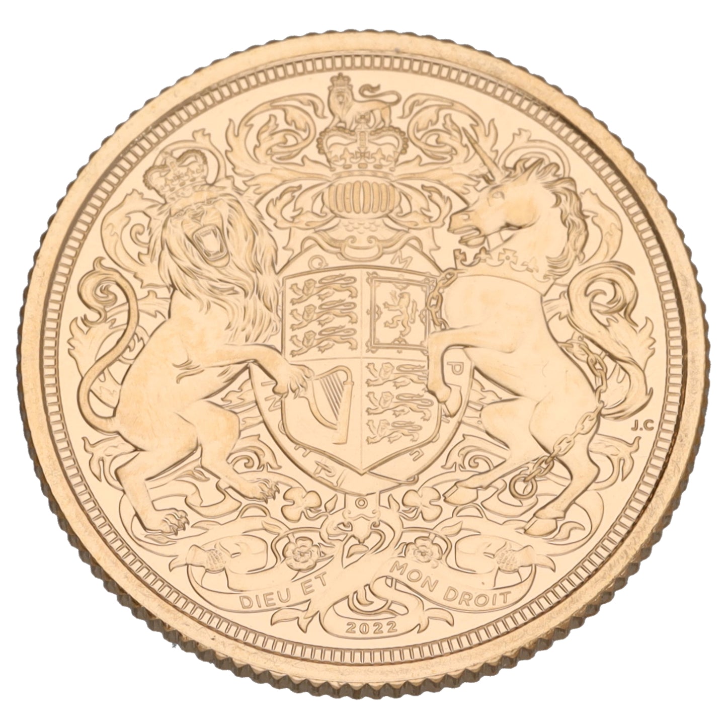 22ct Gold King Charles III Full Sovereign Coin 2022