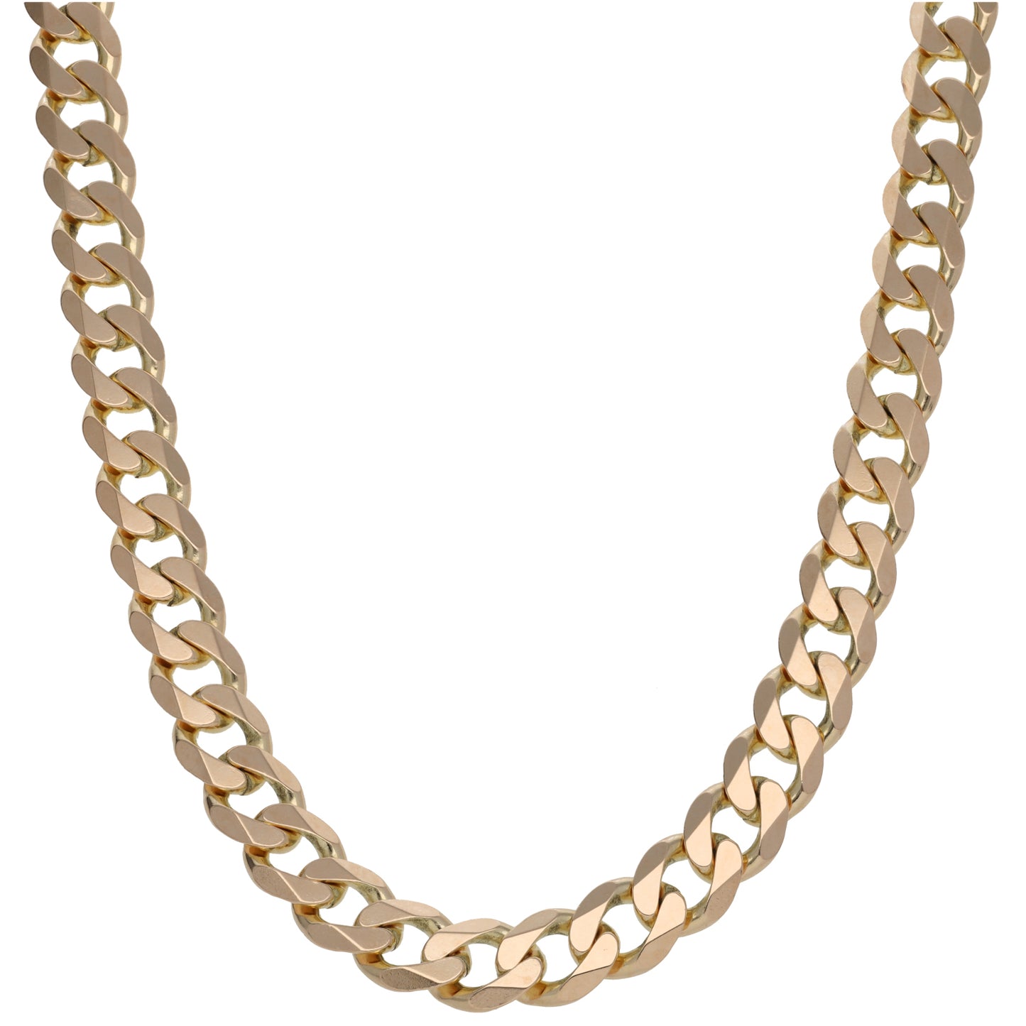 9ct Gold Curb Chain 24"