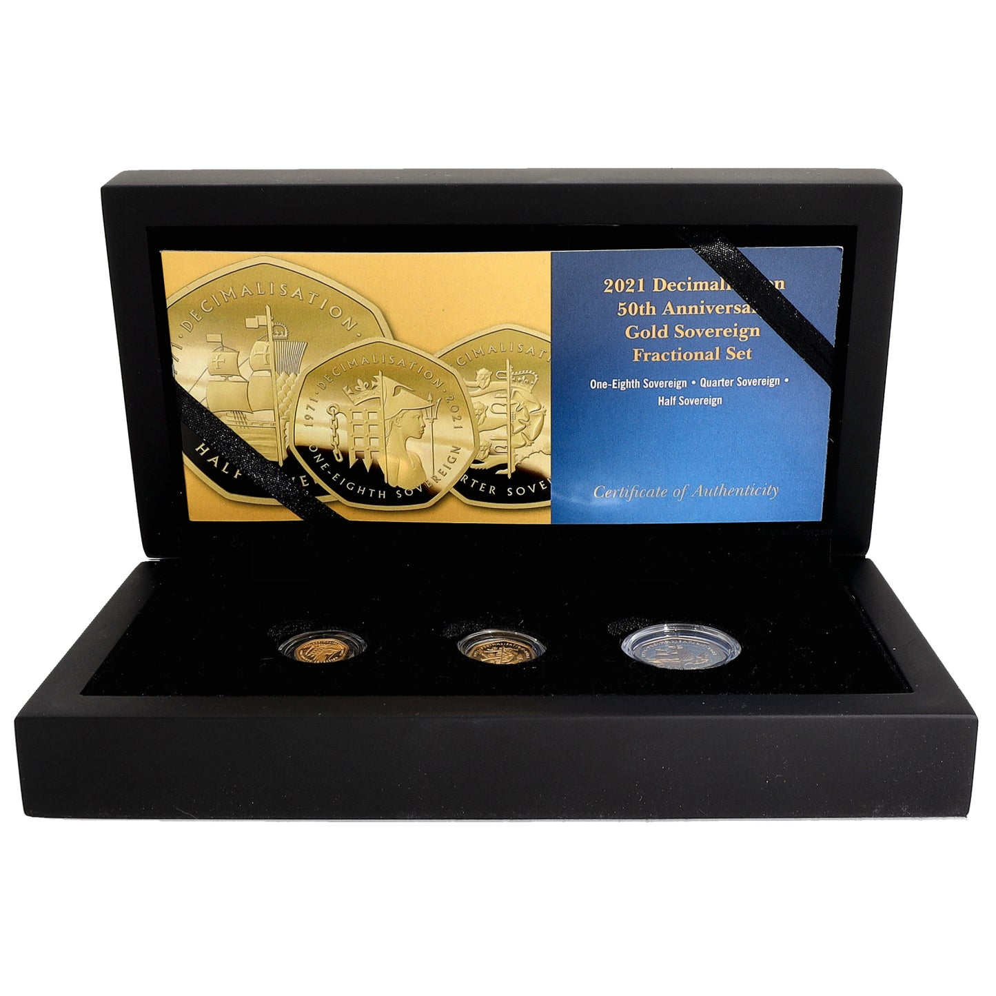 22ct Gold Decimalisation 50th Anniversary Coin Set 2021