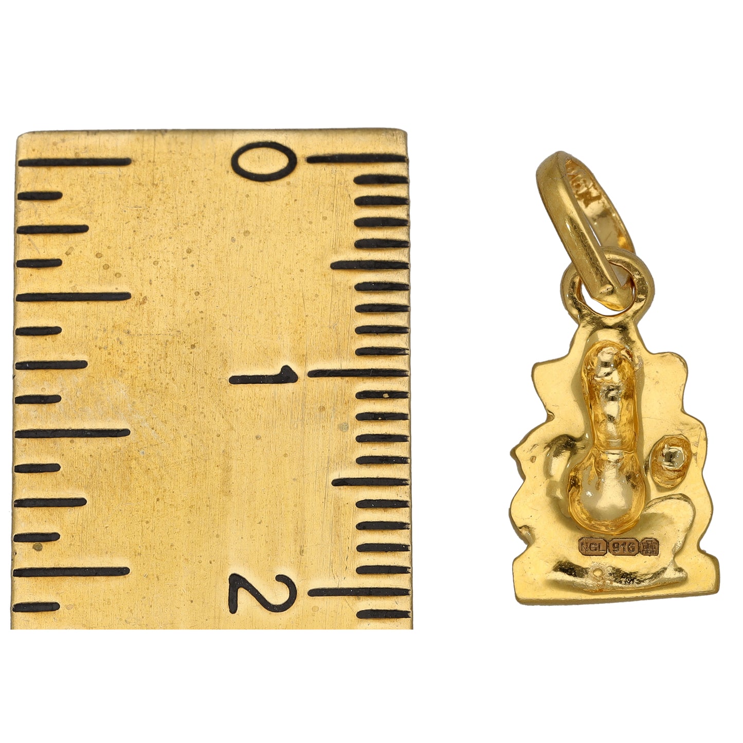 New 22ct Gold Ganesh Pendant