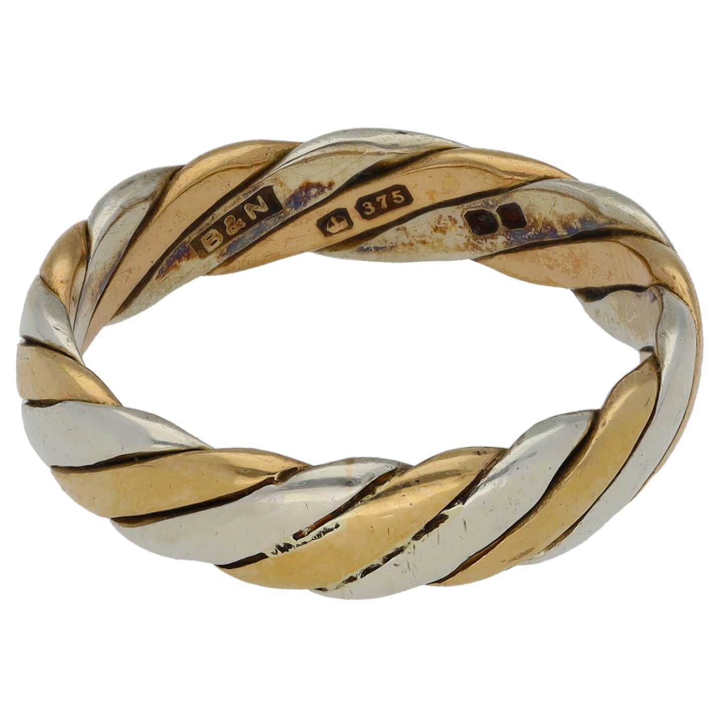 9ct Gold Alternative Ring Size R