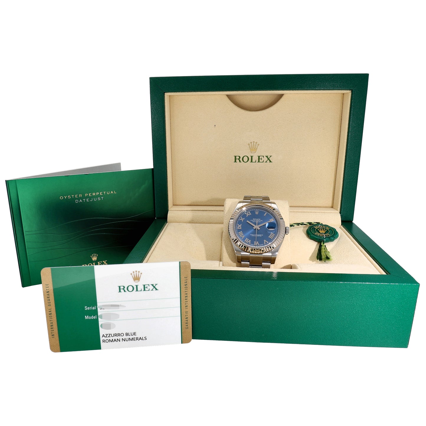 Rolex Datejust II 116334 41mm Stainless Steel Watch