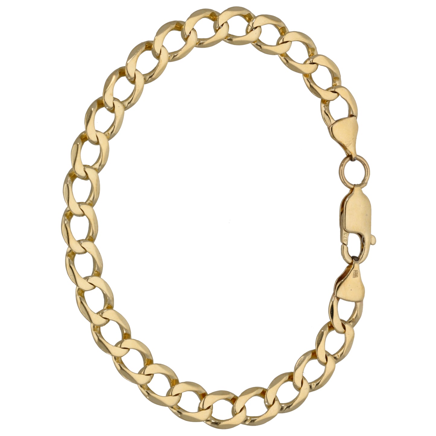 9ct Gold Curb Bracelet