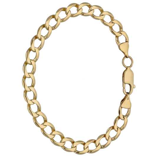 9ct Gold Curb Bracelet