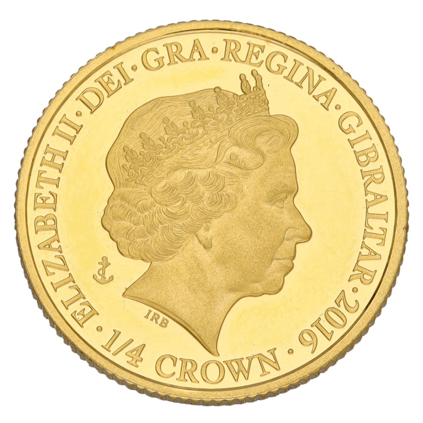 22ct Gold In Gratitude To The Merchant Navy 1/4 Crown Coin 2016
