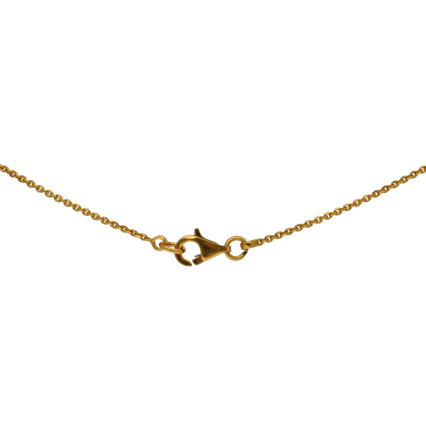 22ct Gold Trace Chain 18"
