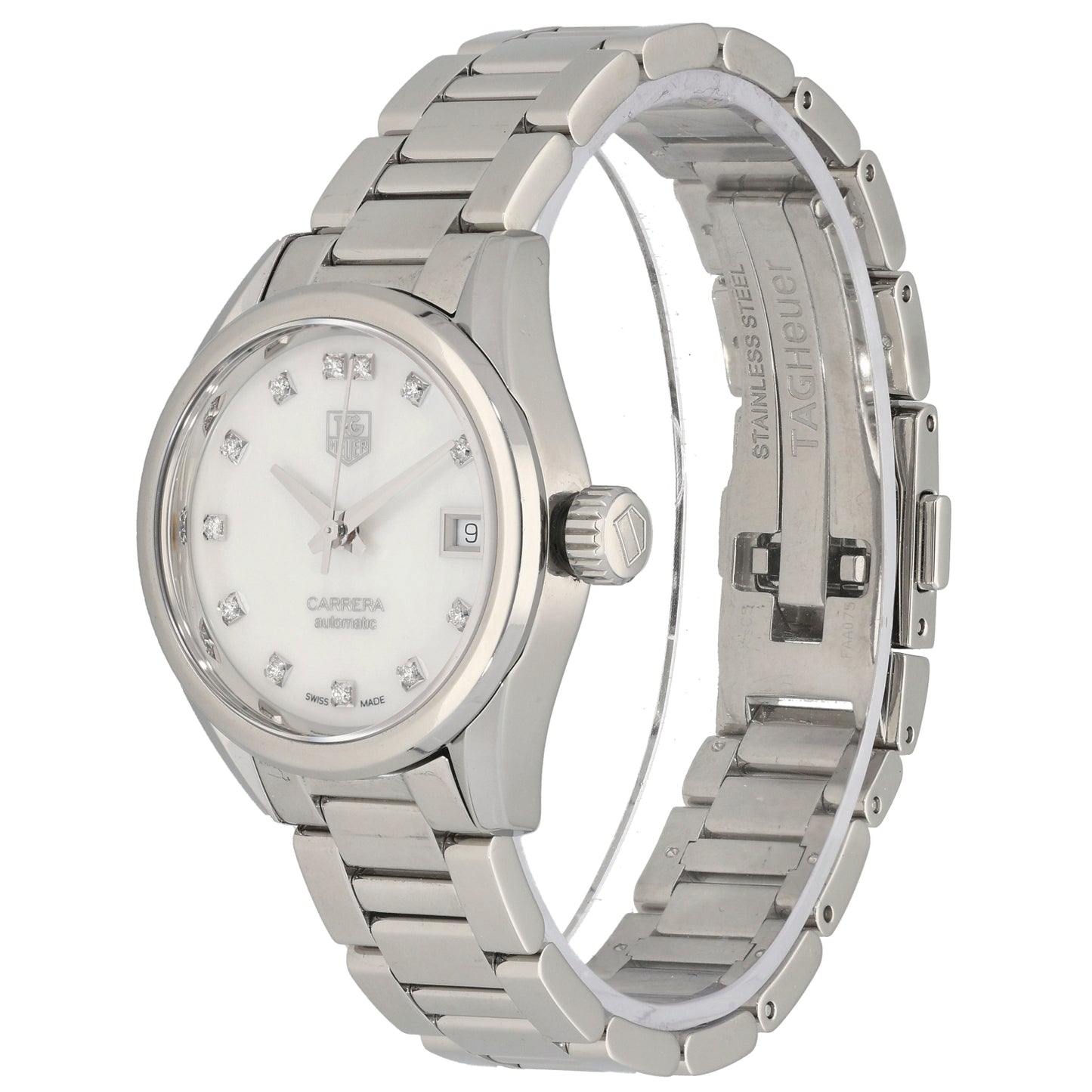 Tag Heuer Carrera WAR24XX-CS 28mm Stainless Steel Watch - Reduced