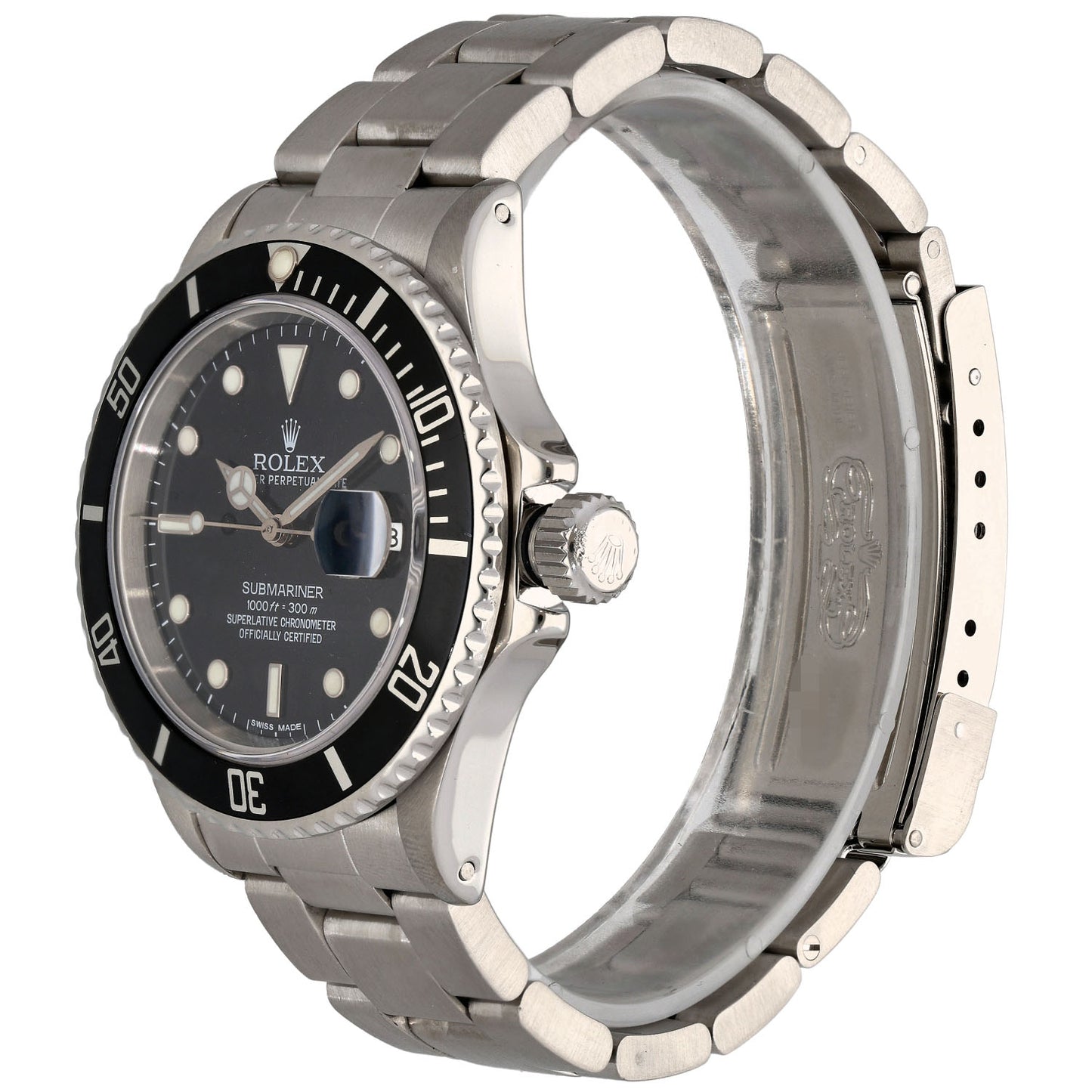 Rolex Submariner 16800 40mm Stainless Steel Watch