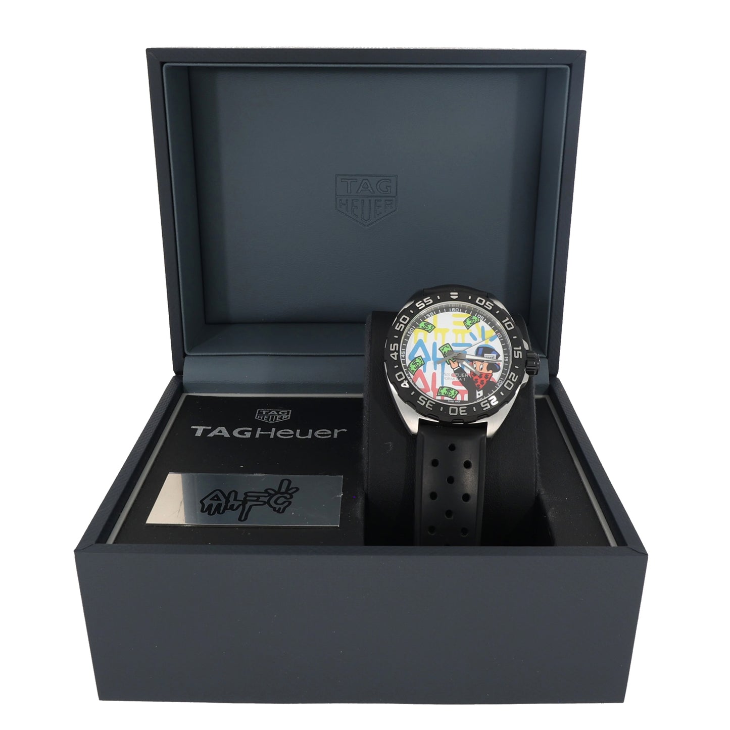 Tag Heuer Formula 1 Alec Monopoly WAZ1119 41mm Stainless Steel Watch