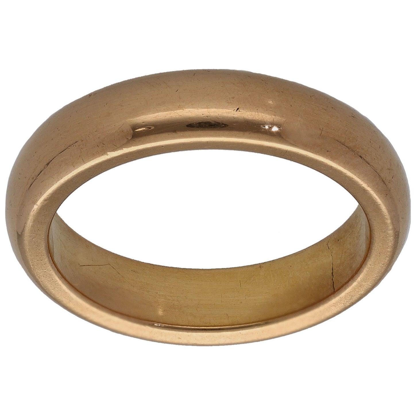 22ct Gold Plain Wedding Ring Size L