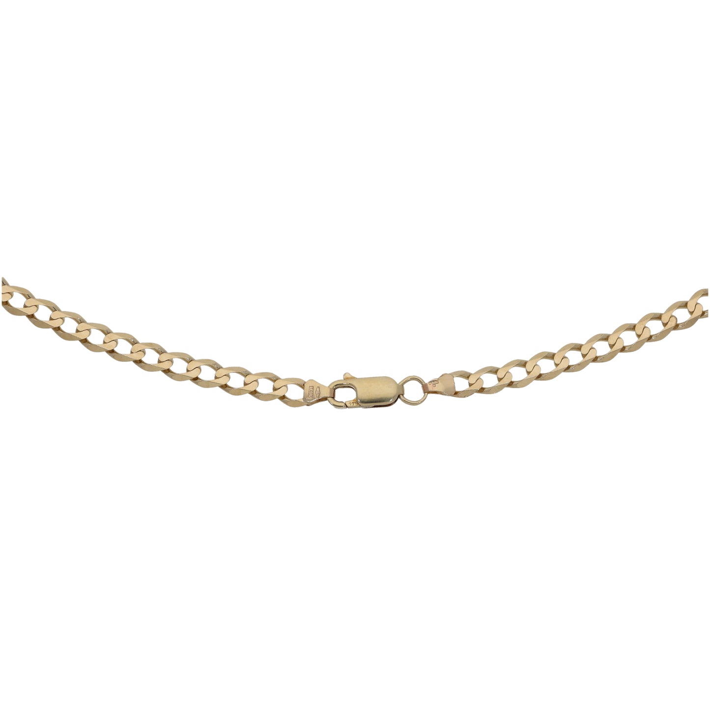 9ct Gold Curb Chain 20"